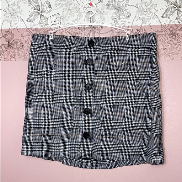 Veronica Beard Fisher Skirt Plaid 10